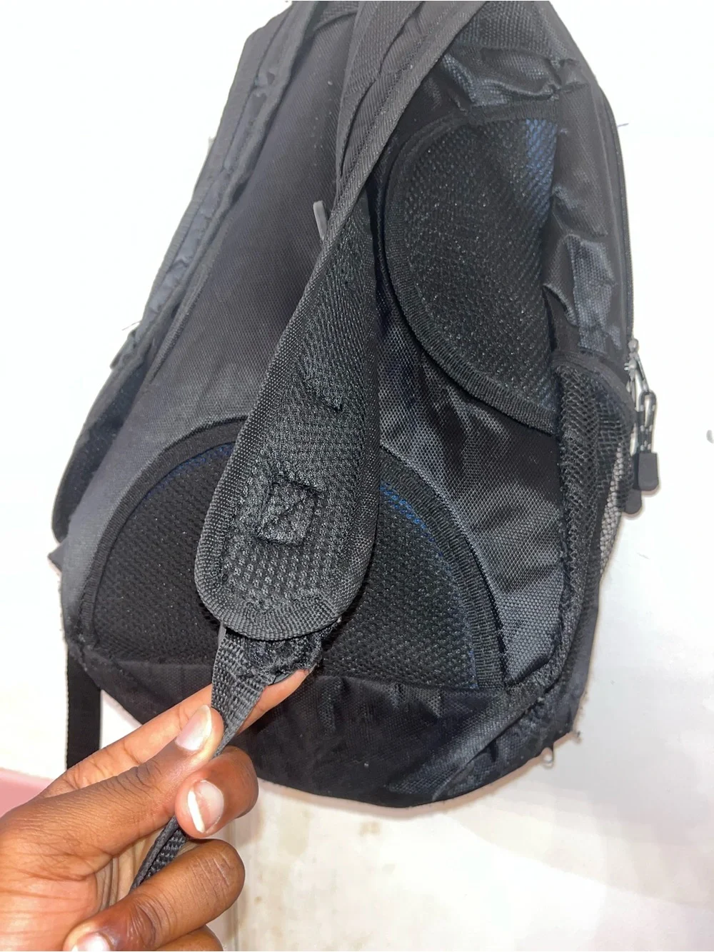 Men's Black & Navy Everyday Backpack - Durable Travel Bag